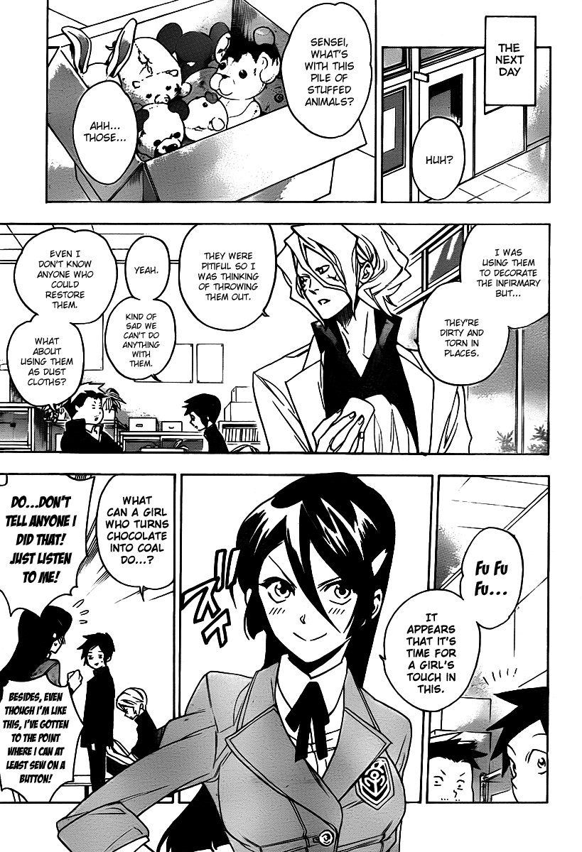 Hokenshitsu no Shinigami Chapter 24 page 5 - Chapter 24: The Fake Fashion Leader