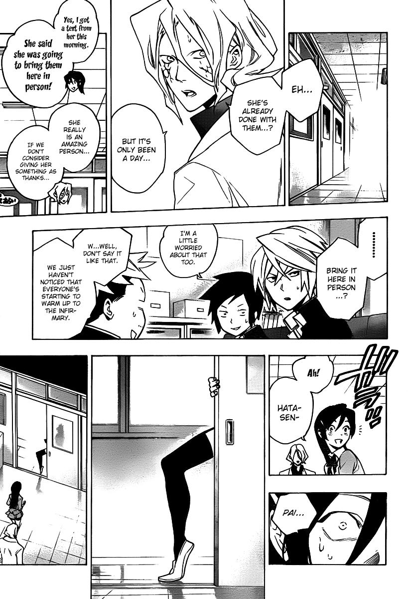 Hokenshitsu no Shinigami Chapter 24 page 9 - Chapter 24: The Fake Fashion Leader