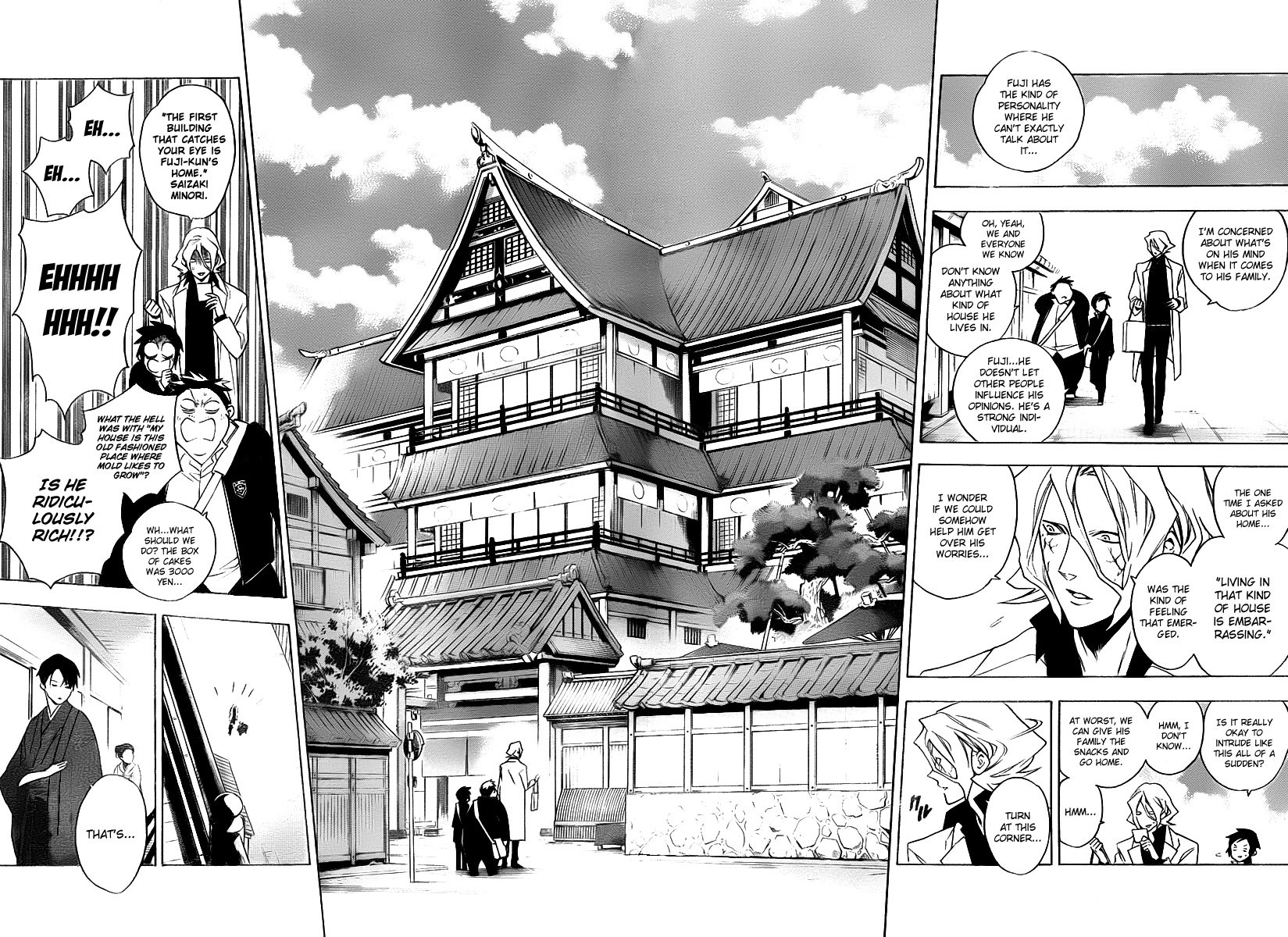 Hokenshitsu no Shinigami Chapter 25 page 12 - Chapter 25: Fuji-kun's Family Situation
