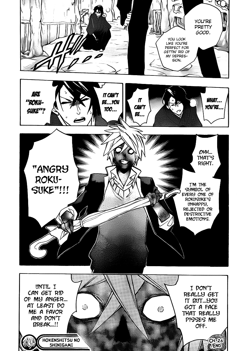 Hokenshitsu no Shinigami Chapter 26 page 18 - Chapter 26: The Garden Of Laziness