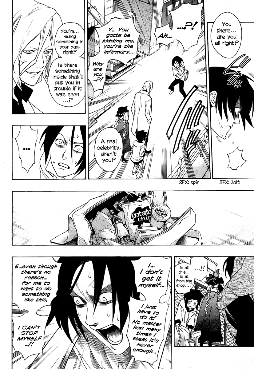 Hokenshitsu no Shinigami Chapter 3 page 12 - Chapter 3: Ashitaba-kun's Long Day
