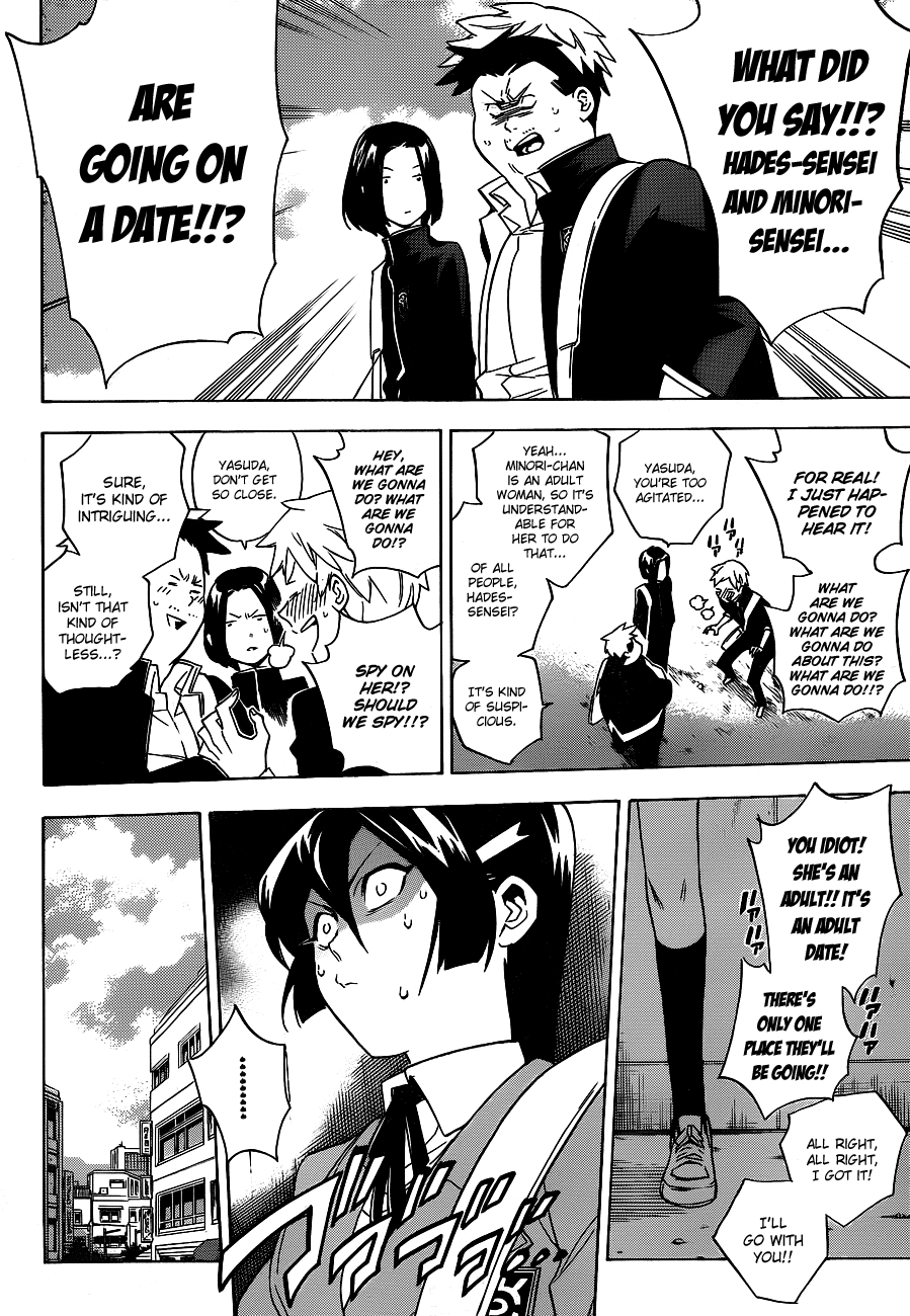 Hokenshitsu no Shinigami Chapter 30 page 12 - Chapter 30: The Mountain And The Base Of The Mountain