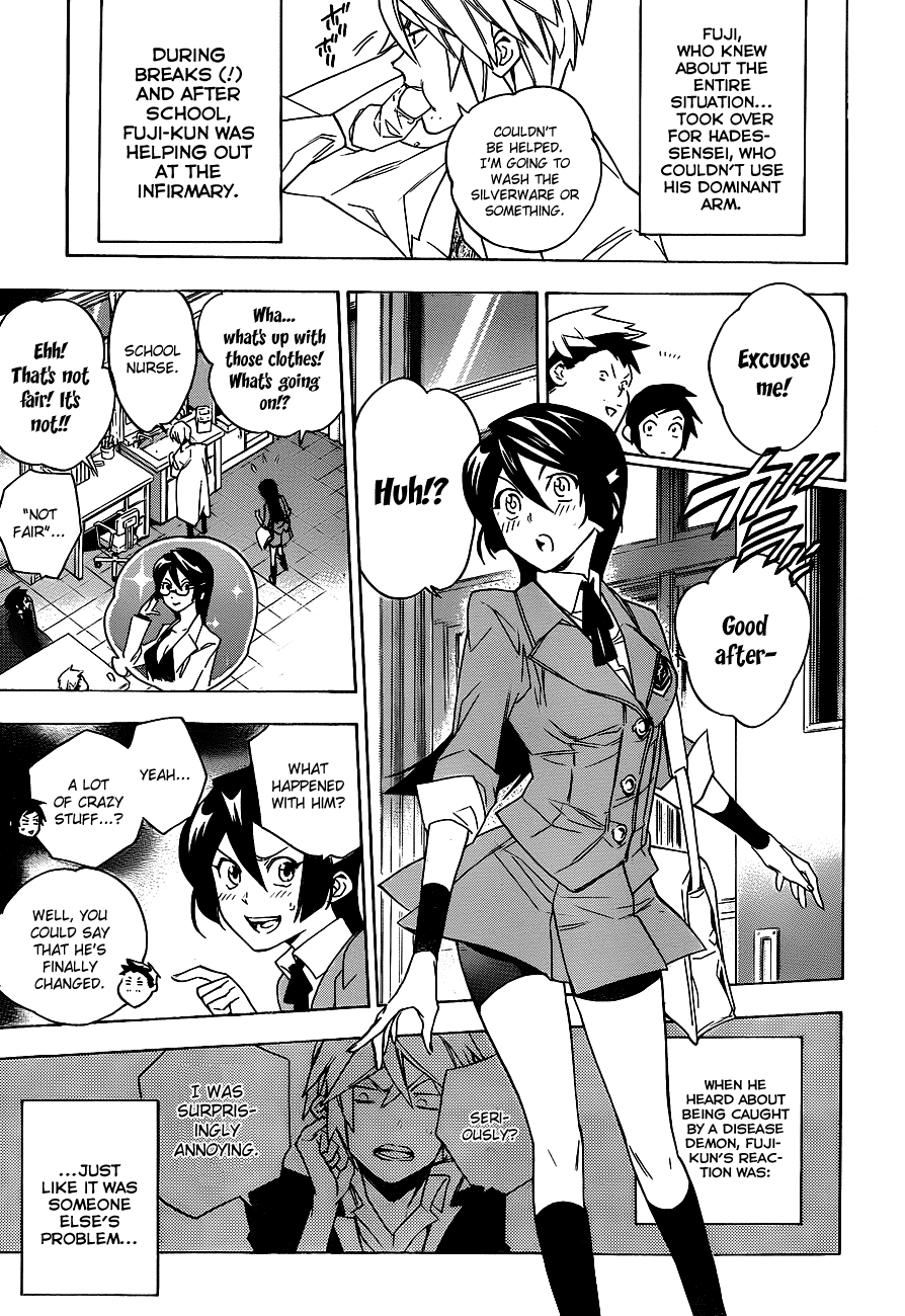 Hokenshitsu no Shinigami Chapter 30 page 3 - Chapter 30: The Mountain And The Base Of The Mountain