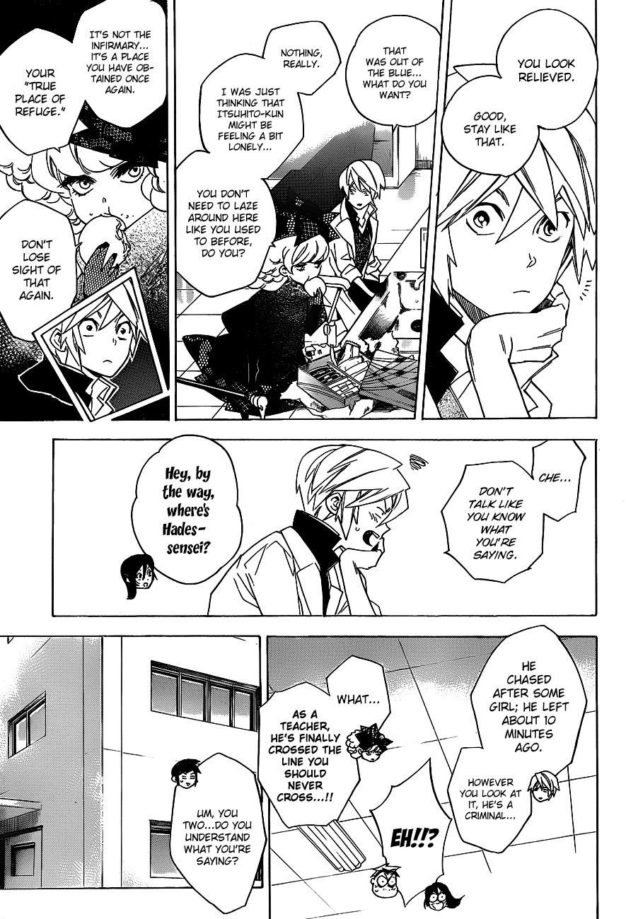Hokenshitsu no Shinigami Chapter 30 page 7 - Chapter 30: The Mountain And The Base Of The Mountain