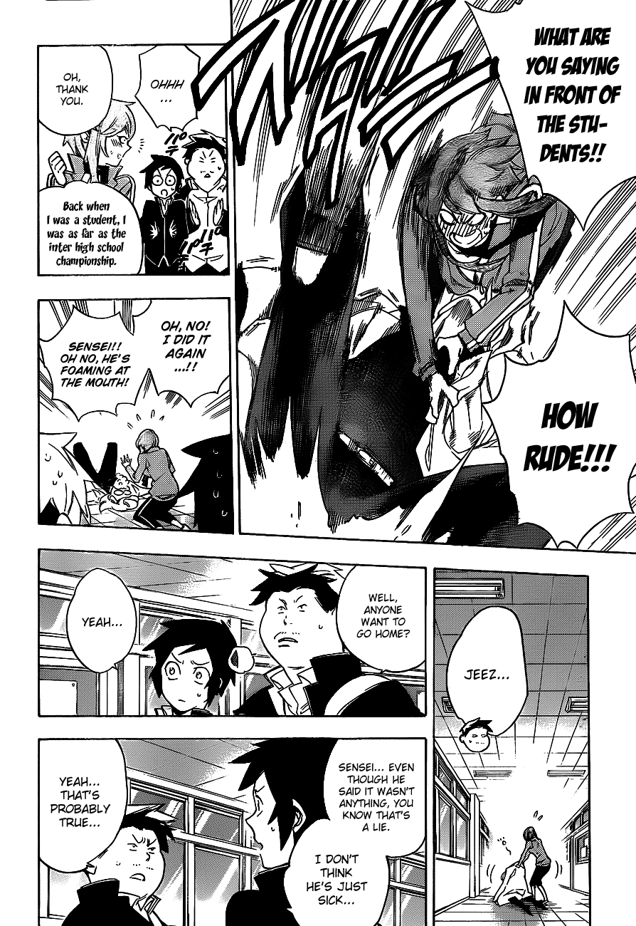 Hokenshitsu no Shinigami Chapter 31 page 16 - Chapter 31: Hades-sensei's Day Of Agony