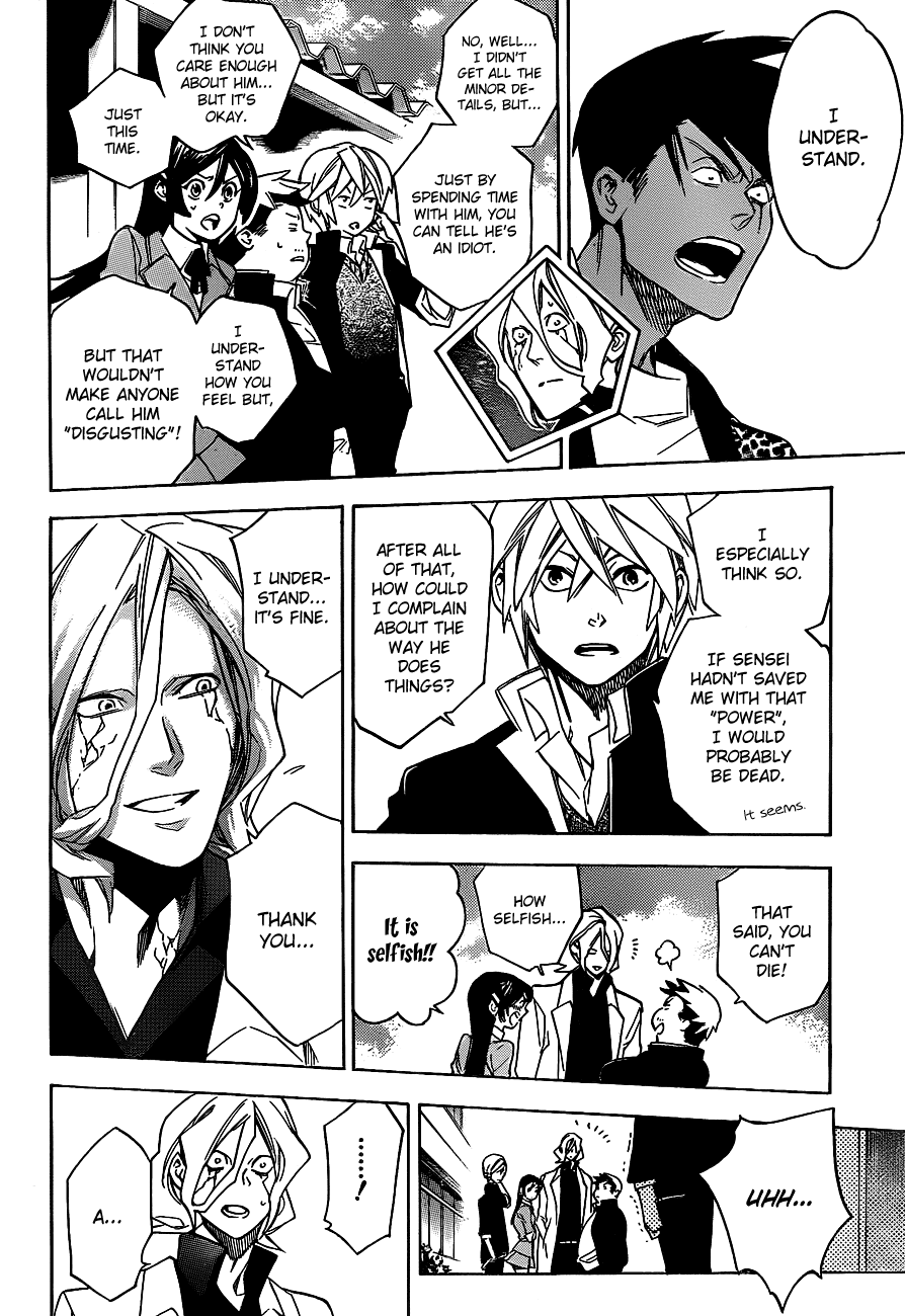 Hokenshitsu no Shinigami Chapter 33 page 18 - Chapter 33: Our Sensei's, And That Person's Feelings