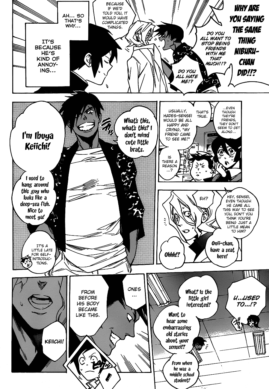 Hokenshitsu no Shinigami Chapter 33 page 8 - Chapter 33: Our Sensei's, And That Person's Feelings
