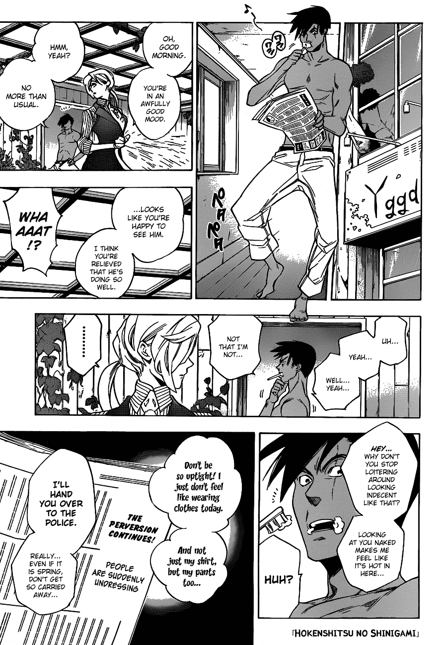 Hokenshitsu no Shinigami Chapter 34 page 1 - Chapter 34: Spring Has Come