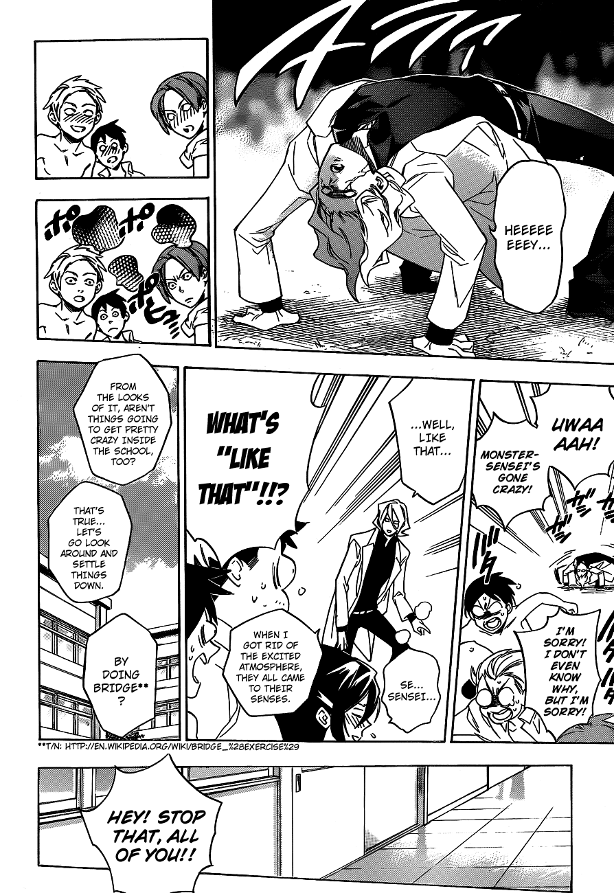 Hokenshitsu no Shinigami Chapter 34 page 10 - Chapter 34: Spring Has Come