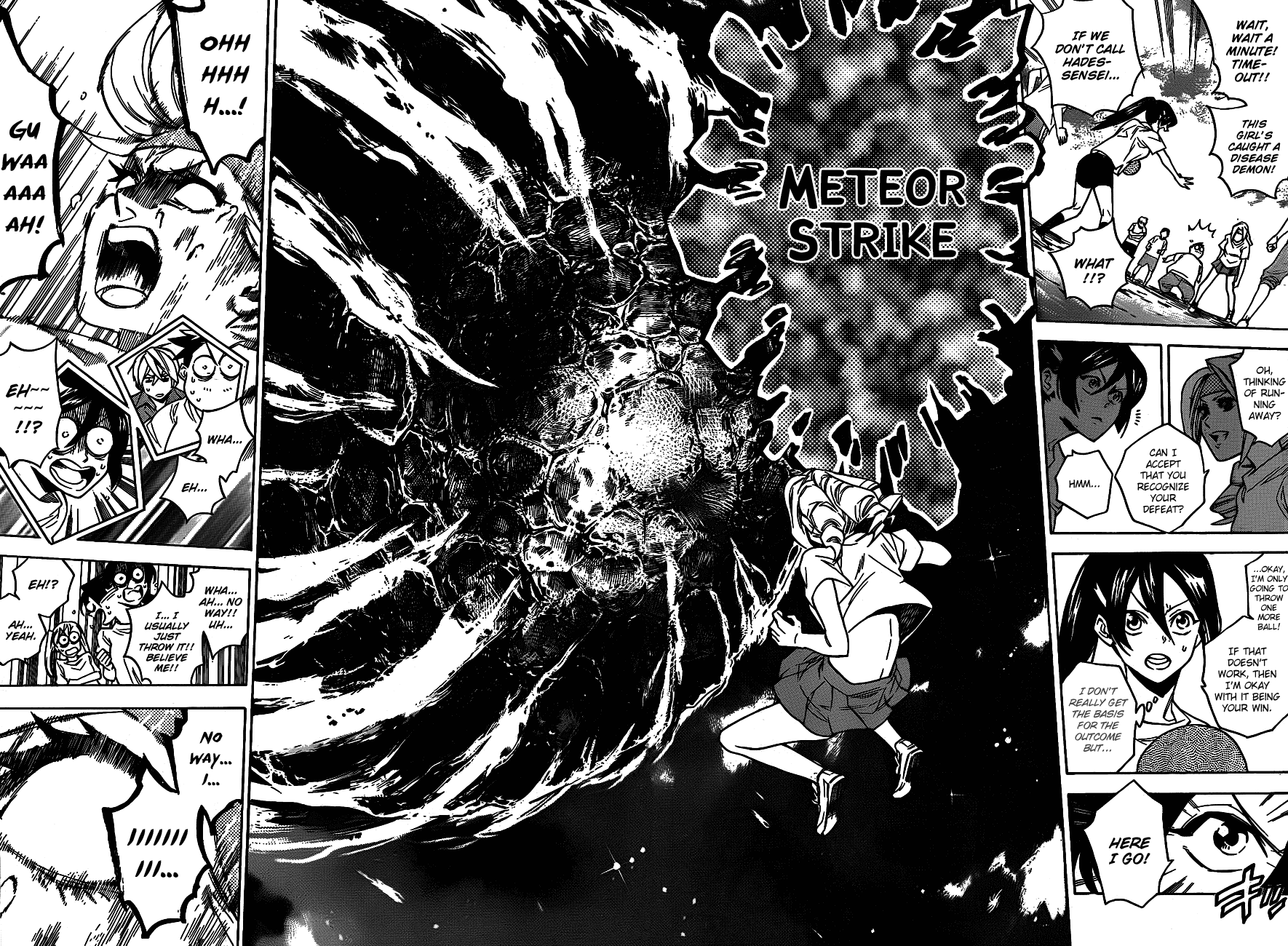 Hokenshitsu no Shinigami Chapter 35 page 14 - Chapter 35: The Blazing Ball Game Tournament