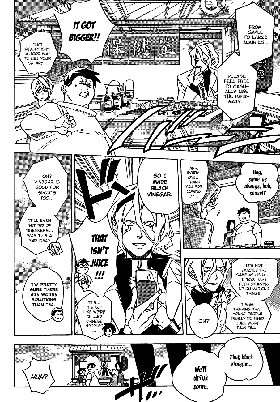 Hokenshitsu no Shinigami Chapter 35 page 4 - Chapter 35: The Blazing Ball Game Tournament