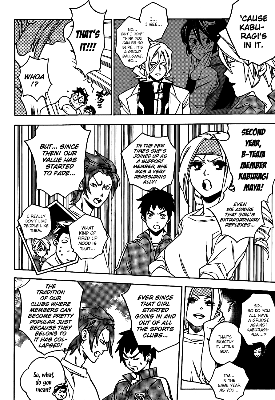 Hokenshitsu no Shinigami Chapter 35 page 6 - Chapter 35: The Blazing Ball Game Tournament