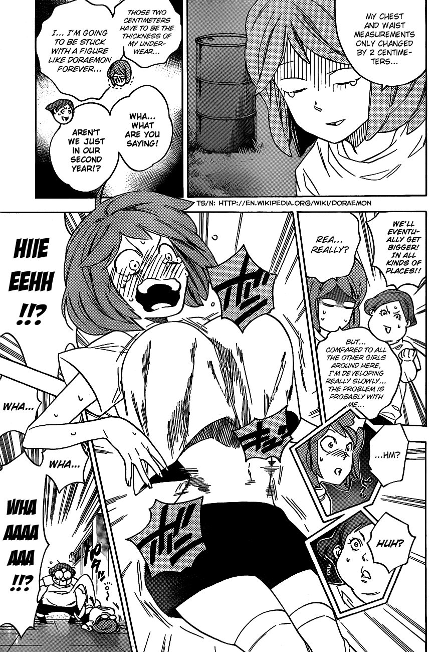 Hokenshitsu no Shinigami Chapter 36 page 9 - Chapter 36: Are You Worried? The Medical Examination