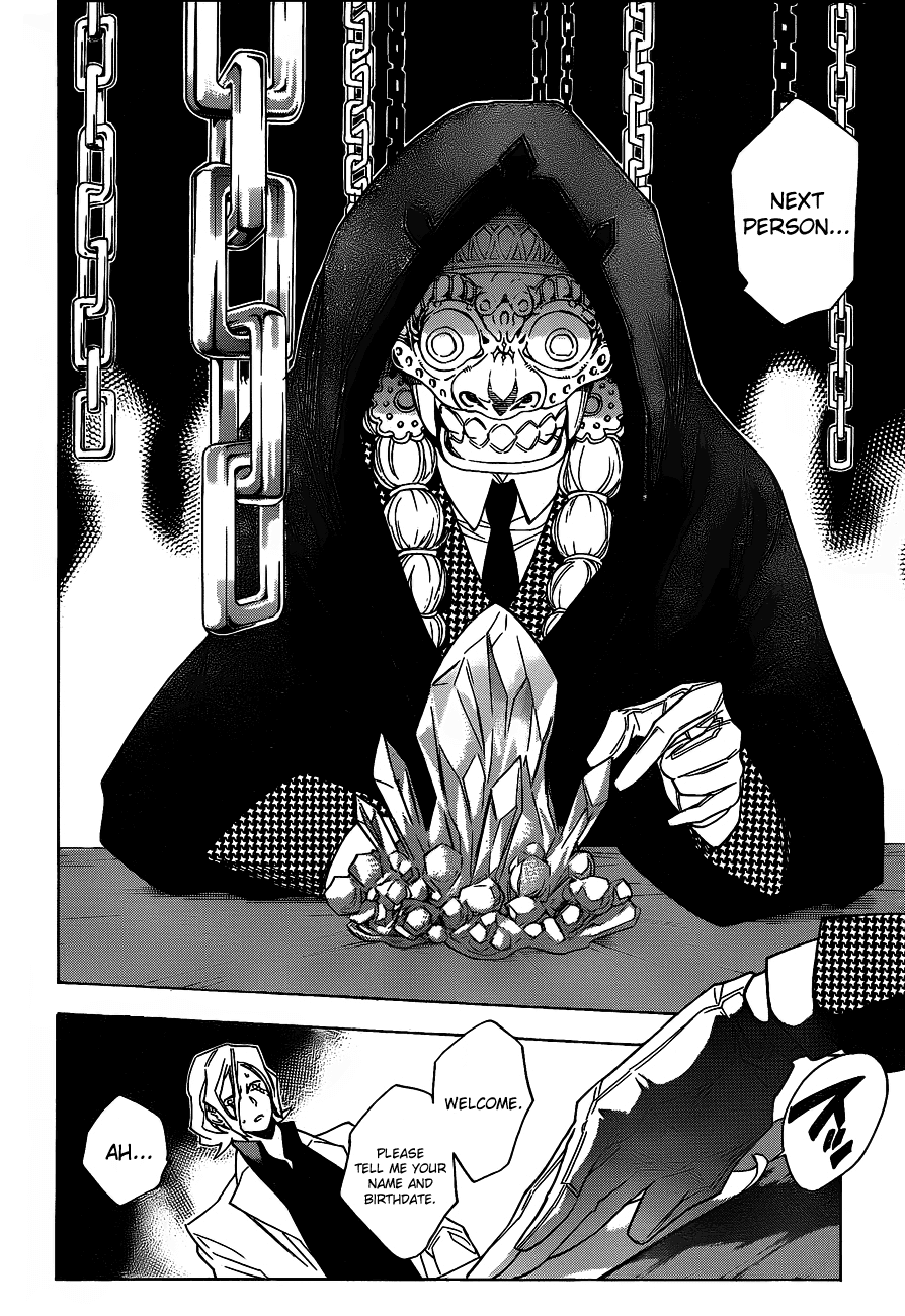 Hokenshitsu no Shinigami Chapter 37 page 10 - Chapter 37: The Rumored Suspicious Fortune-teller