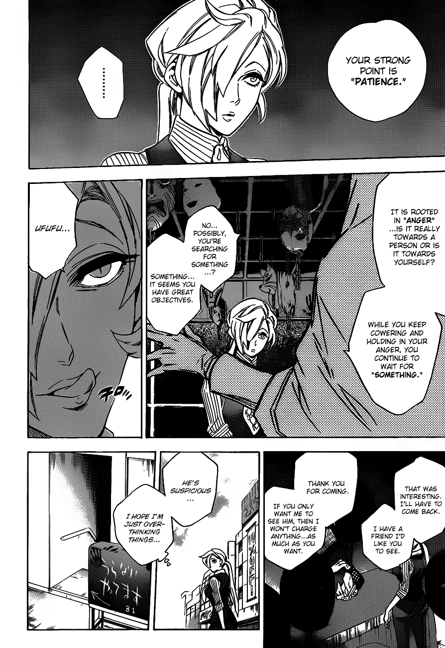 Hokenshitsu no Shinigami Chapter 37 page 6 - Chapter 37: The Rumored Suspicious Fortune-teller