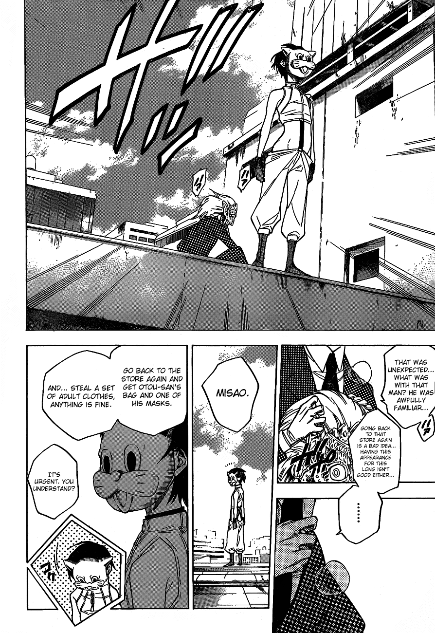 Hokenshitsu no Shinigami Chapter 38 page 12 - Chapter 38: Masked Parent And Child