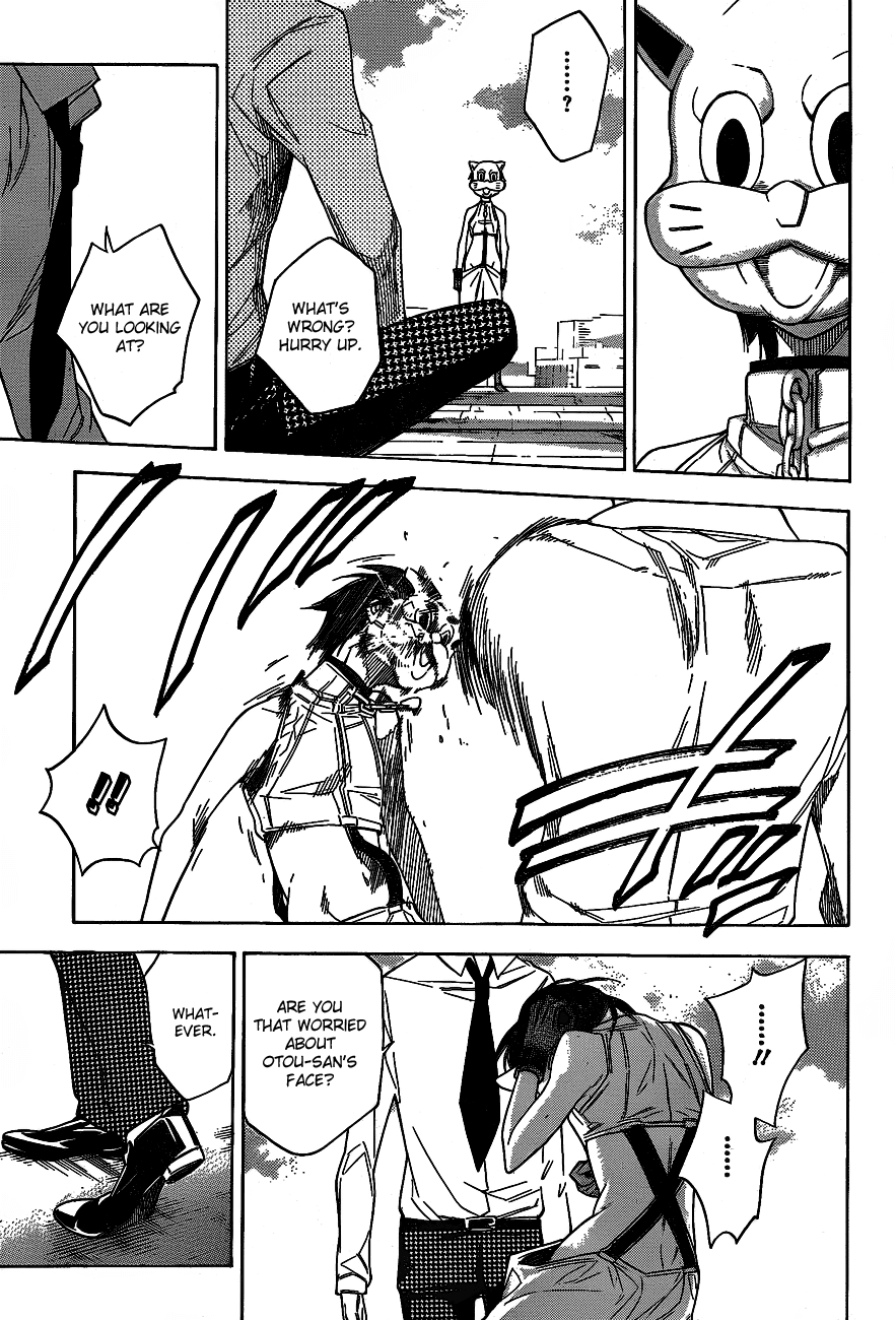 Hokenshitsu no Shinigami Chapter 38 page 13 - Chapter 38: Masked Parent And Child
