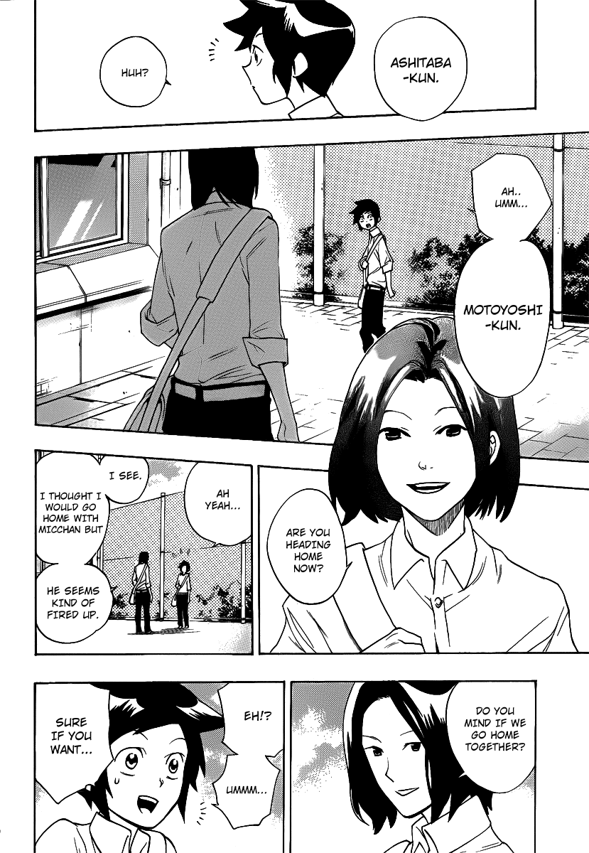 Hokenshitsu no Shinigami Chapter 4 page 6 - Chapter 4: Scary Motoyoshi-kun