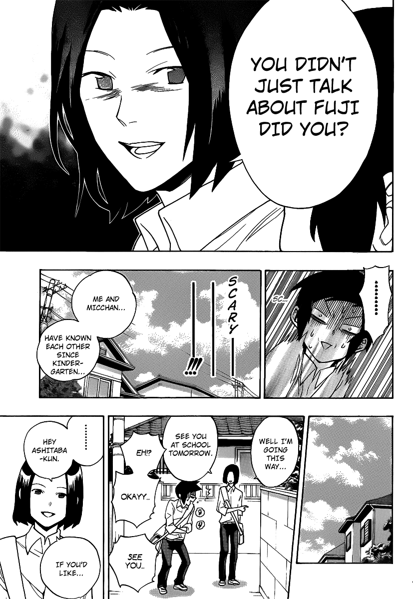 Hokenshitsu no Shinigami Chapter 4 page 9 - Chapter 4: Scary Motoyoshi-kun