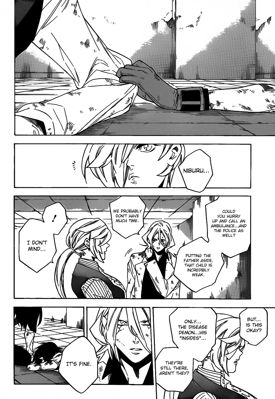 Hokenshitsu no Shinigami Chapter 42 page 13 - Chapter 42: The Marks Left Behind