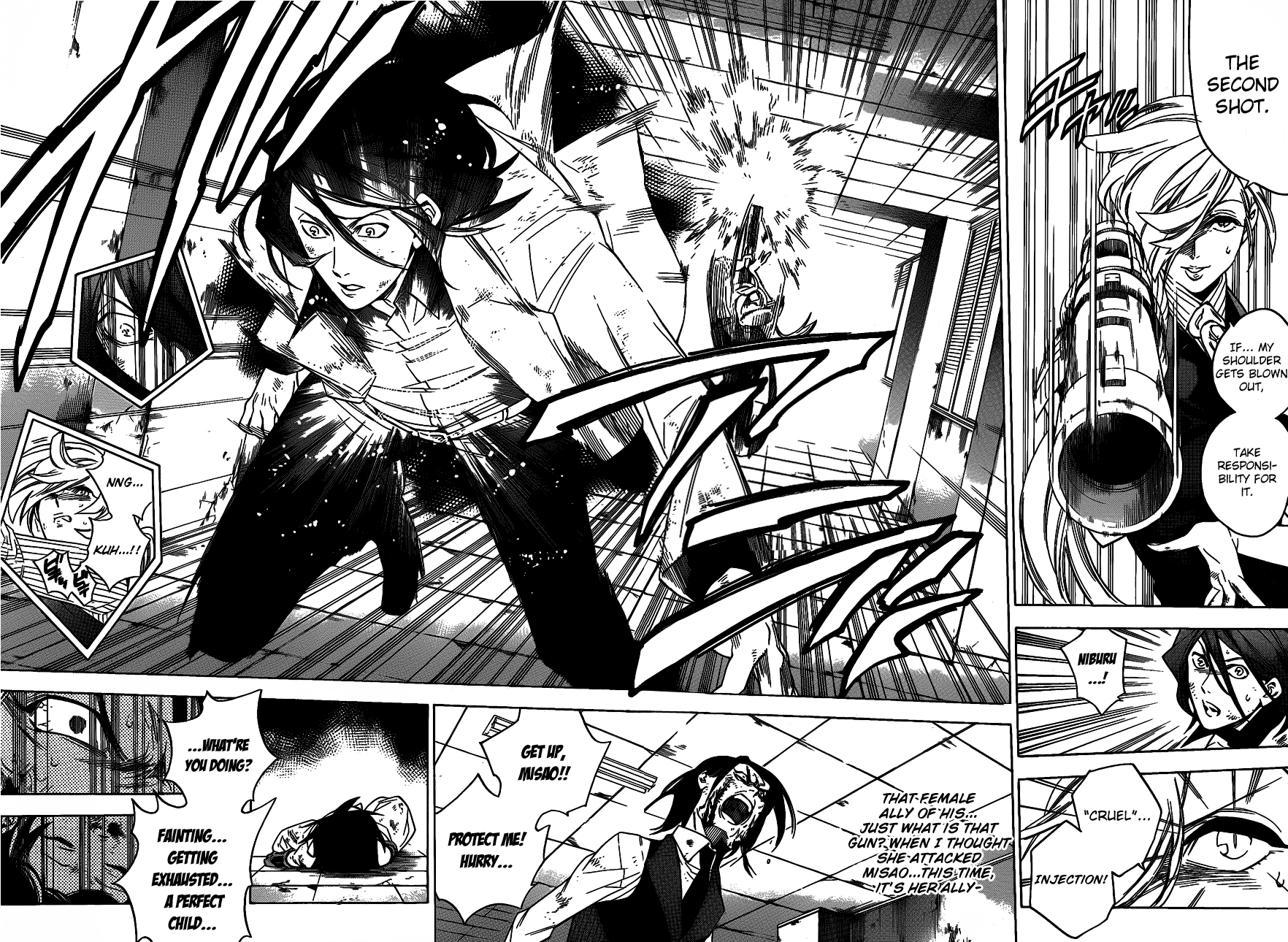 Hokenshitsu no Shinigami Chapter 42 page 6 - Chapter 42: The Marks Left Behind