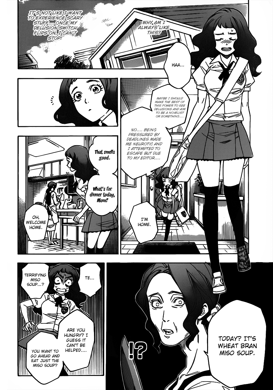 Hokenshitsu no Shinigami Chapter 45 page 8 - Chapter 45: The Pessimistic, Delusional Girl