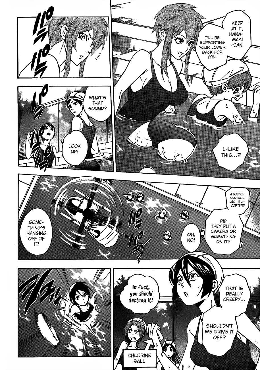Hokenshitsu no Shinigami Chapter 46 page 12 - Chapter 46: poolside wars