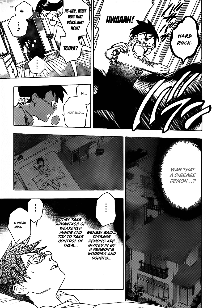 Hokenshitsu no Shinigami Chapter 49 page 13 - Chapter 49: Aim To Be A Hot Guy?!