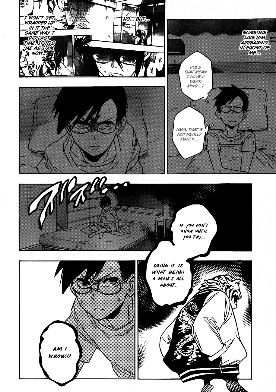 Hokenshitsu no Shinigami Chapter 49 page 14 - Chapter 49: Aim To Be A Hot Guy?!