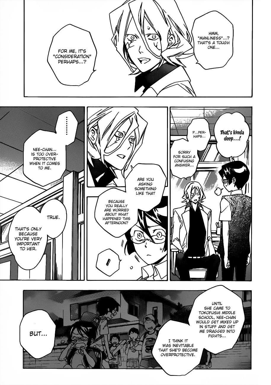 Hokenshitsu no Shinigami Chapter 49 page 7 - Chapter 49: Aim To Be A Hot Guy?!