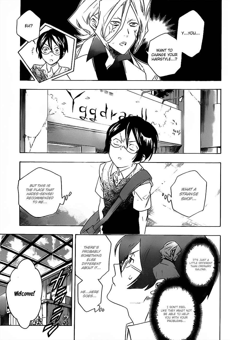 Hokenshitsu no Shinigami Chapter 49 page 9 - Chapter 49: Aim To Be A Hot Guy?!