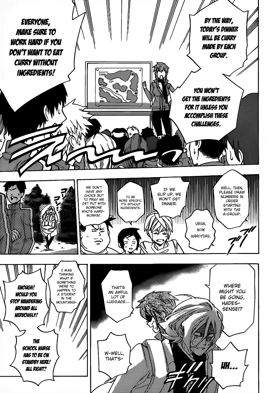 Hokenshitsu no Shinigami Chapter 50 page 8 - Chapter 50: The Troubled Camp School: Part One