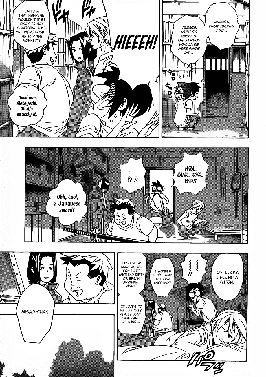 Hokenshitsu no Shinigami Chapter 51 page 13 - Chapter 51: The Troubled Camp School: Part Two