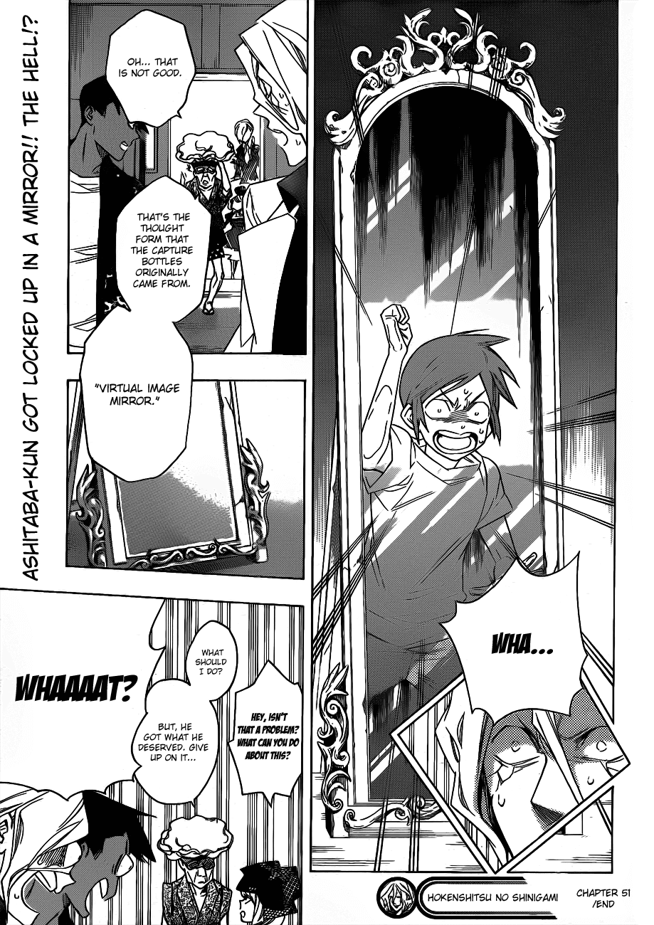 Hokenshitsu no Shinigami Chapter 51 page 19 - Chapter 51: The Troubled Camp School: Part Two