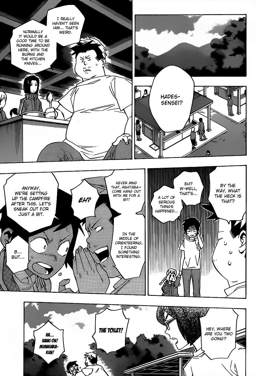 Hokenshitsu no Shinigami Chapter 51 page 7 - Chapter 51: The Troubled Camp School: Part Two