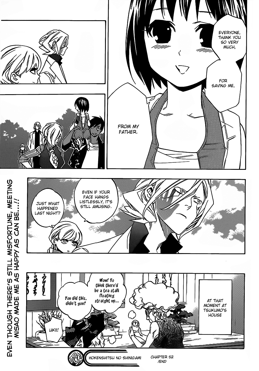 Hokenshitsu no Shinigami Chapter 52 page 19 - Chapter 52: The Troubled Camp School: Final