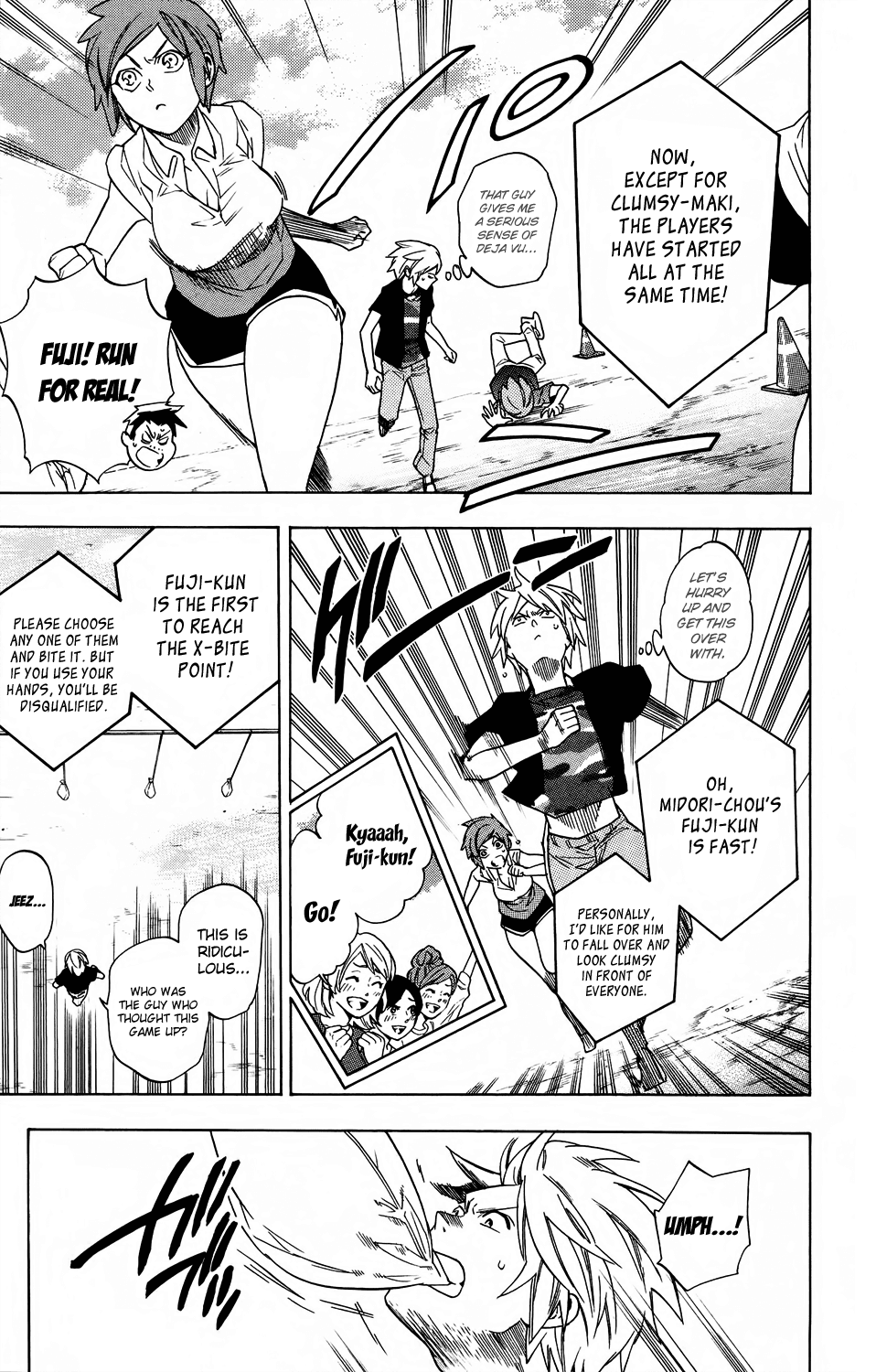 Hokenshitsu no Shinigami Chapter 54 page 15 - Chapter 54: White Hot! The Neighborhood Sports Meet: Part One
