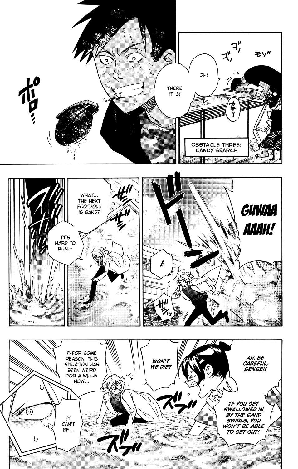 Hokenshitsu no Shinigami Chapter 55 page 11 - Chapter 55: White Hot! The Neighborhood Sports Meet: Part Two