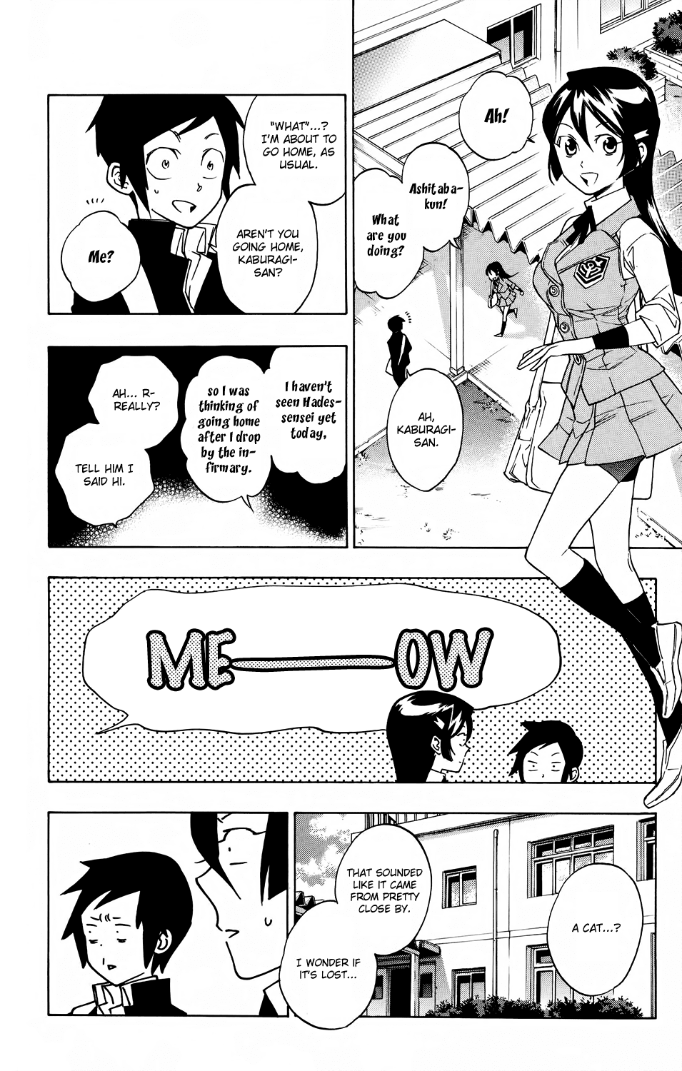 Hokenshitsu no Shinigami Chapter 56 page 2 - Chapter 56: Miss Mysterious