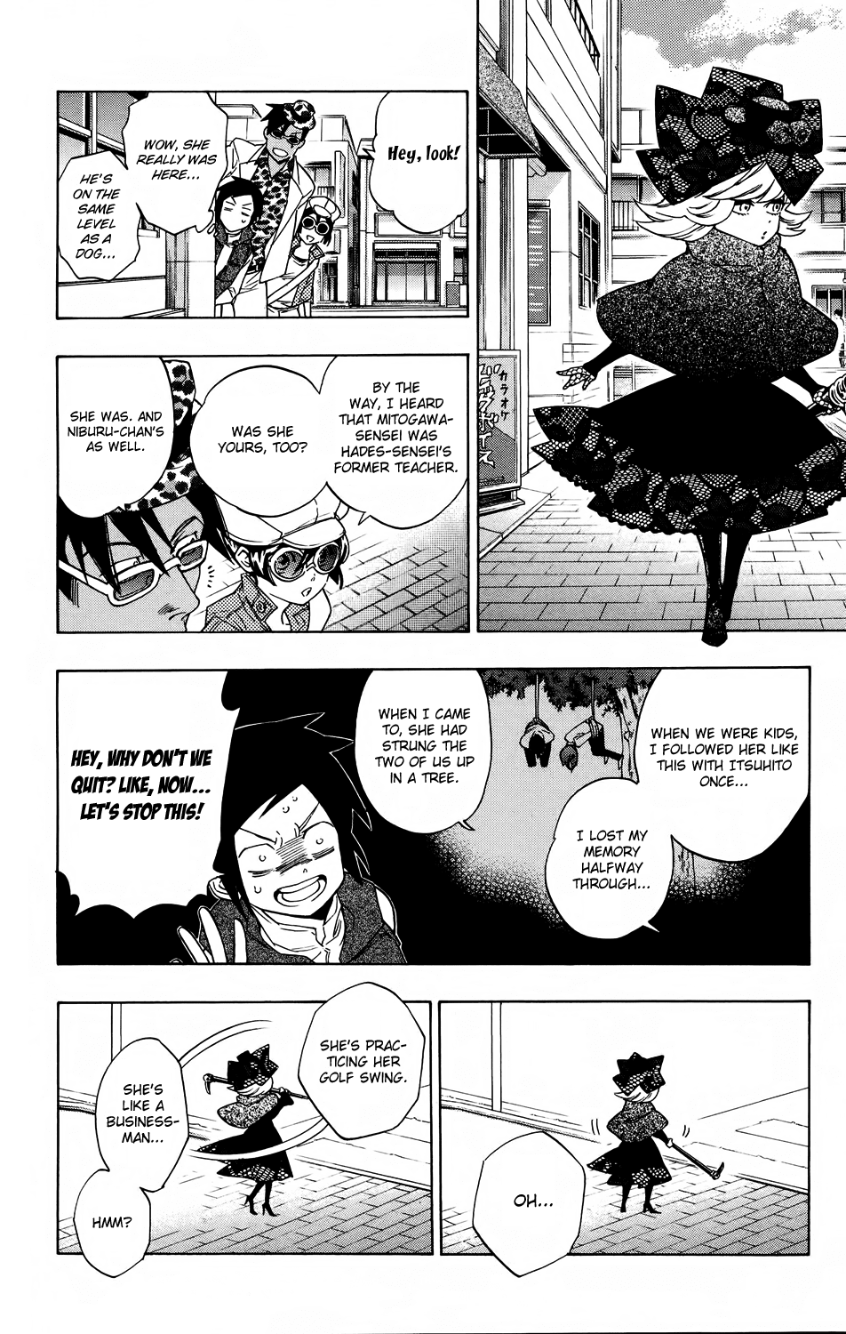Hokenshitsu no Shinigami Chapter 56 page 6 - Chapter 56: Miss Mysterious