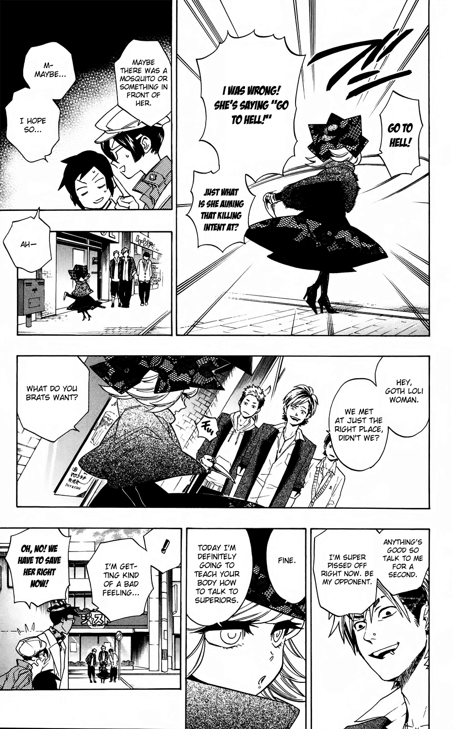 Hokenshitsu no Shinigami Chapter 56 page 7 - Chapter 56: Miss Mysterious