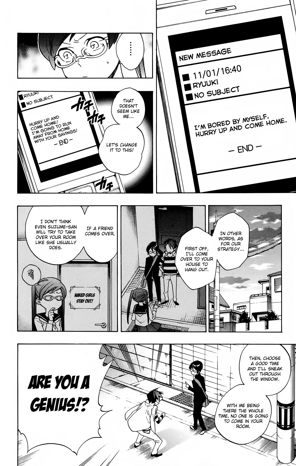 Hokenshitsu no Shinigami Chapter 57 page 10 - Chapter 57: The Senoo's Household's Everyday Life And That Counter-measure