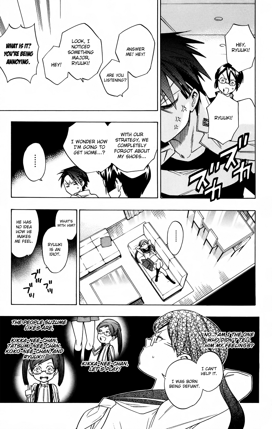 Hokenshitsu no Shinigami Chapter 57 page 13 - Chapter 57: The Senoo's Household's Everyday Life And That Counter-measure