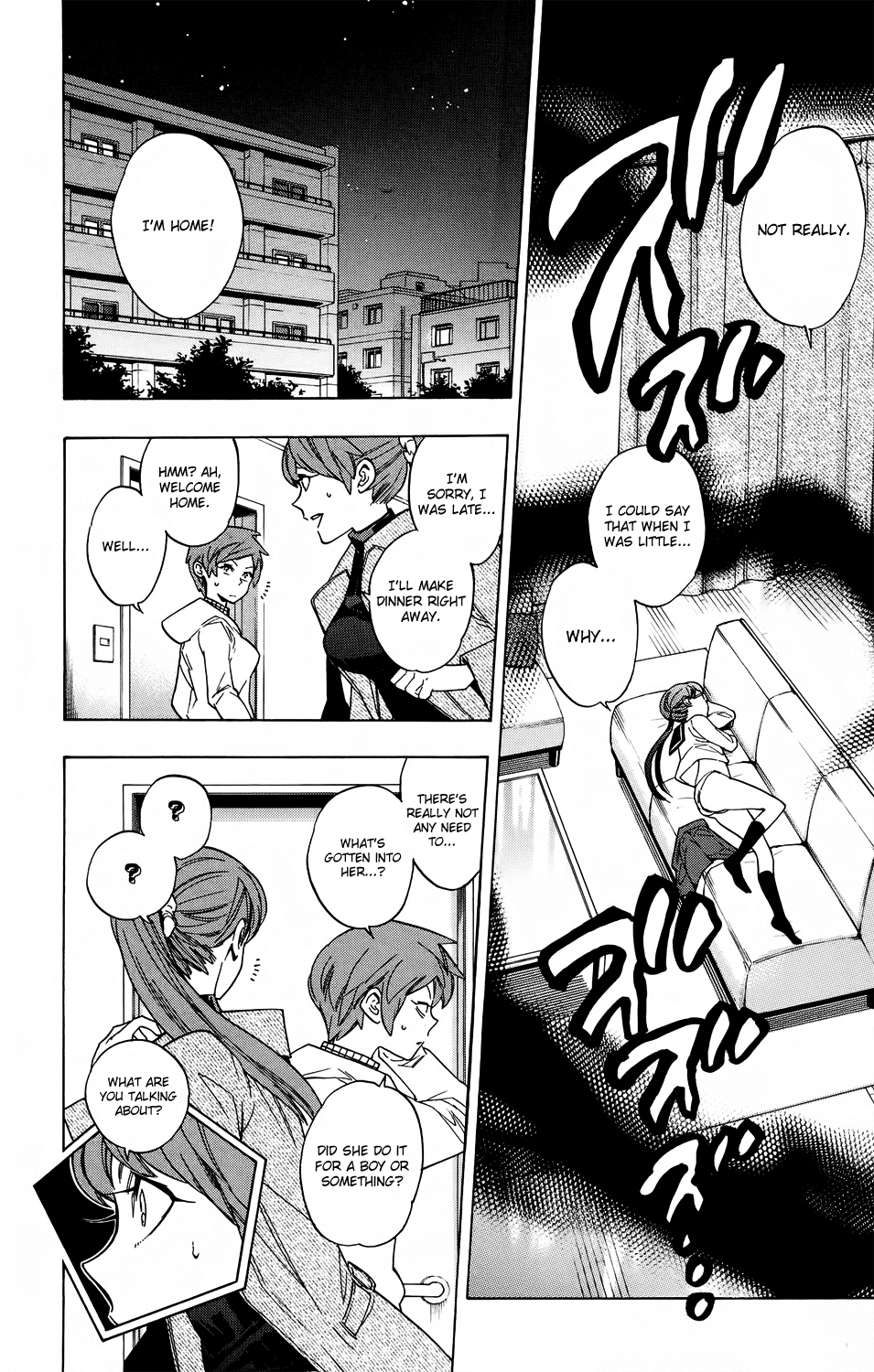 Hokenshitsu no Shinigami Chapter 57 page 14 - Chapter 57: The Senoo's Household's Everyday Life And That Counter-measure