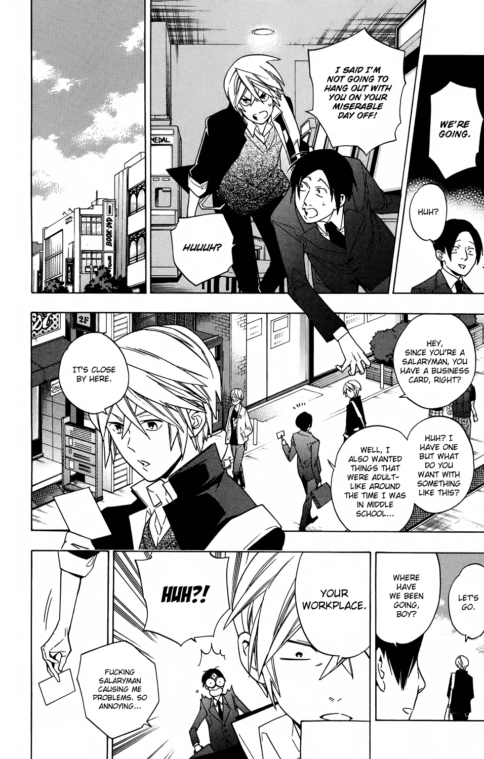 Hokenshitsu no Shinigami Chapter 60 page 10 - Chapter 60: Lazy Person Blues