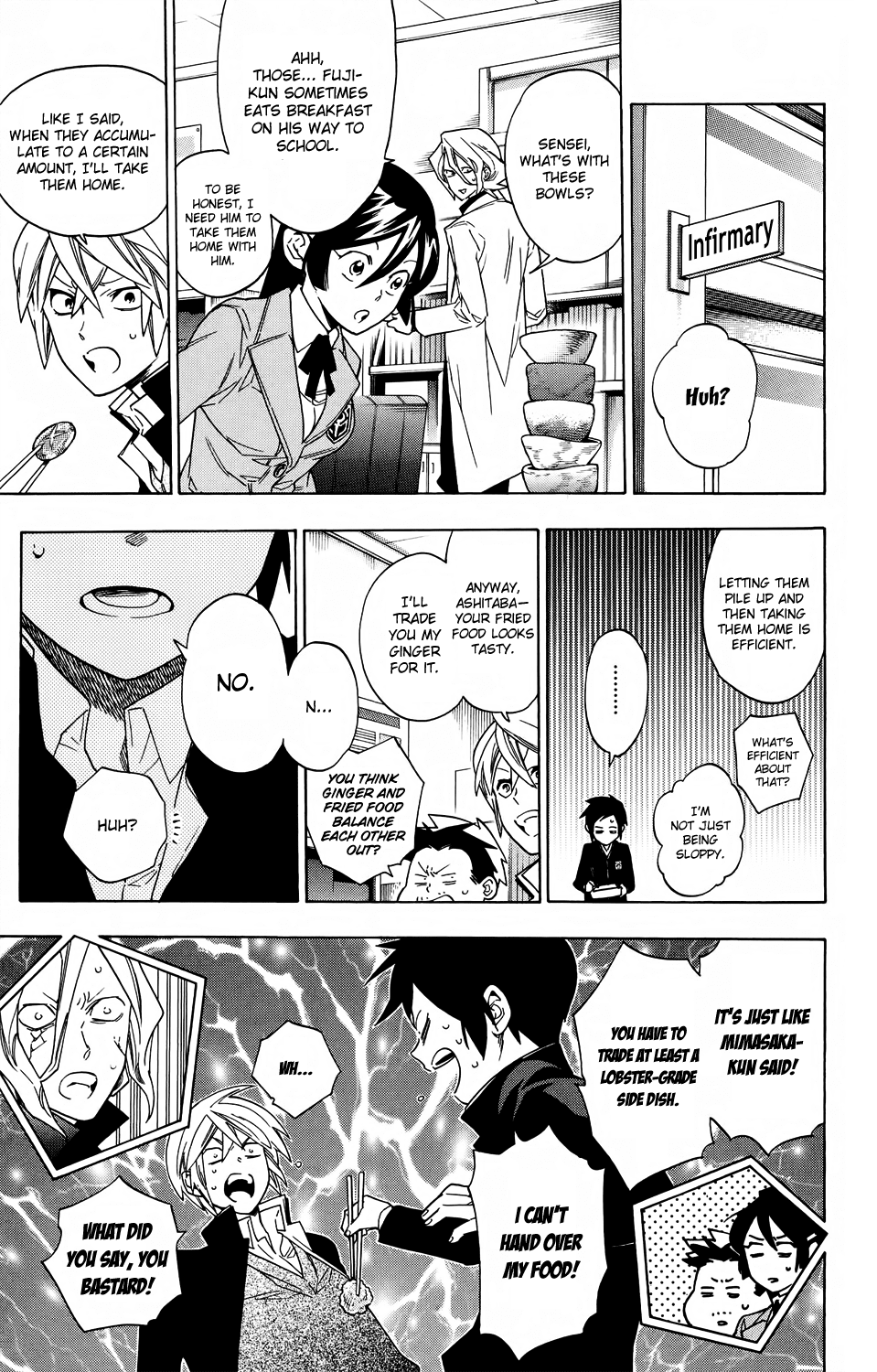 Hokenshitsu no Shinigami Chapter 60 page 3 - Chapter 60: Lazy Person Blues