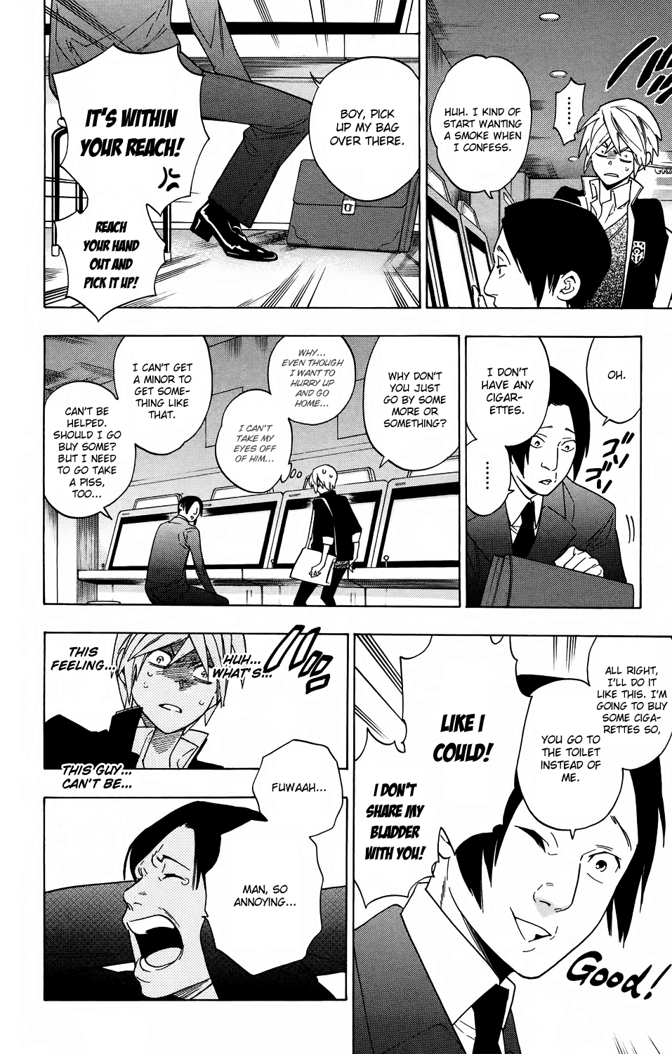 Hokenshitsu no Shinigami Chapter 60 page 8 - Chapter 60: Lazy Person Blues