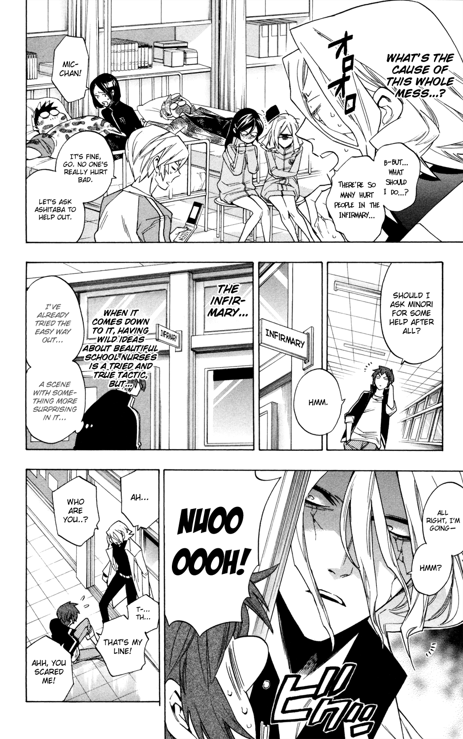 Hokenshitsu no Shinigami Chapter 61 page 16 - Chapter 61: Making Manga Is Serious Business?!