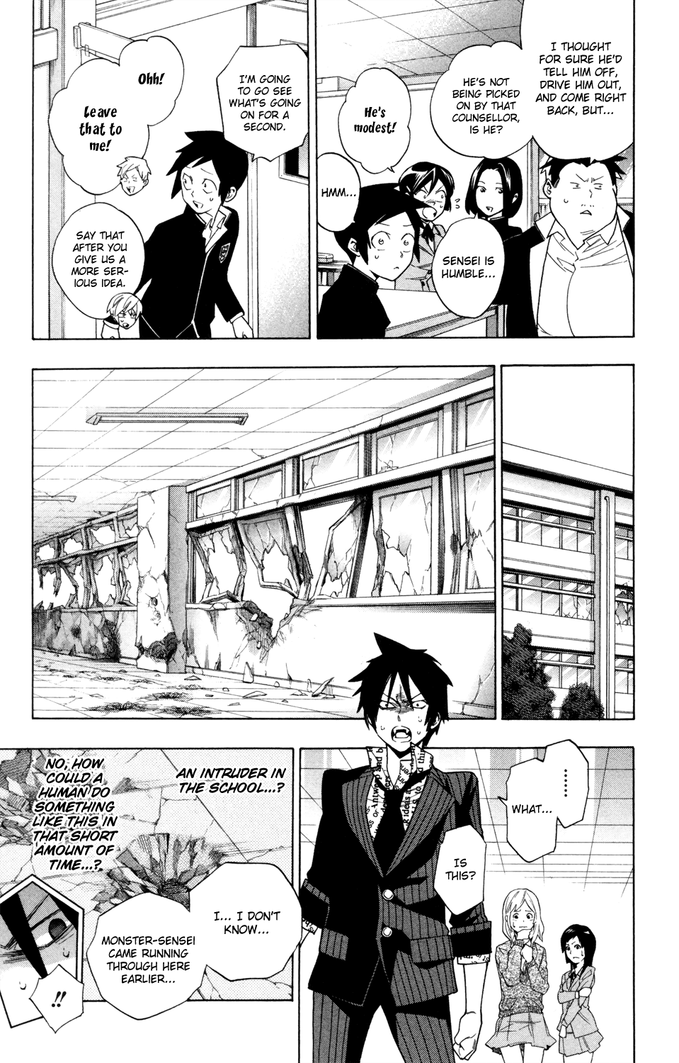 Hokenshitsu no Shinigami Chapter 63 page 11 - Chapter 63: The Demon Of The Counseling Room: Part Two