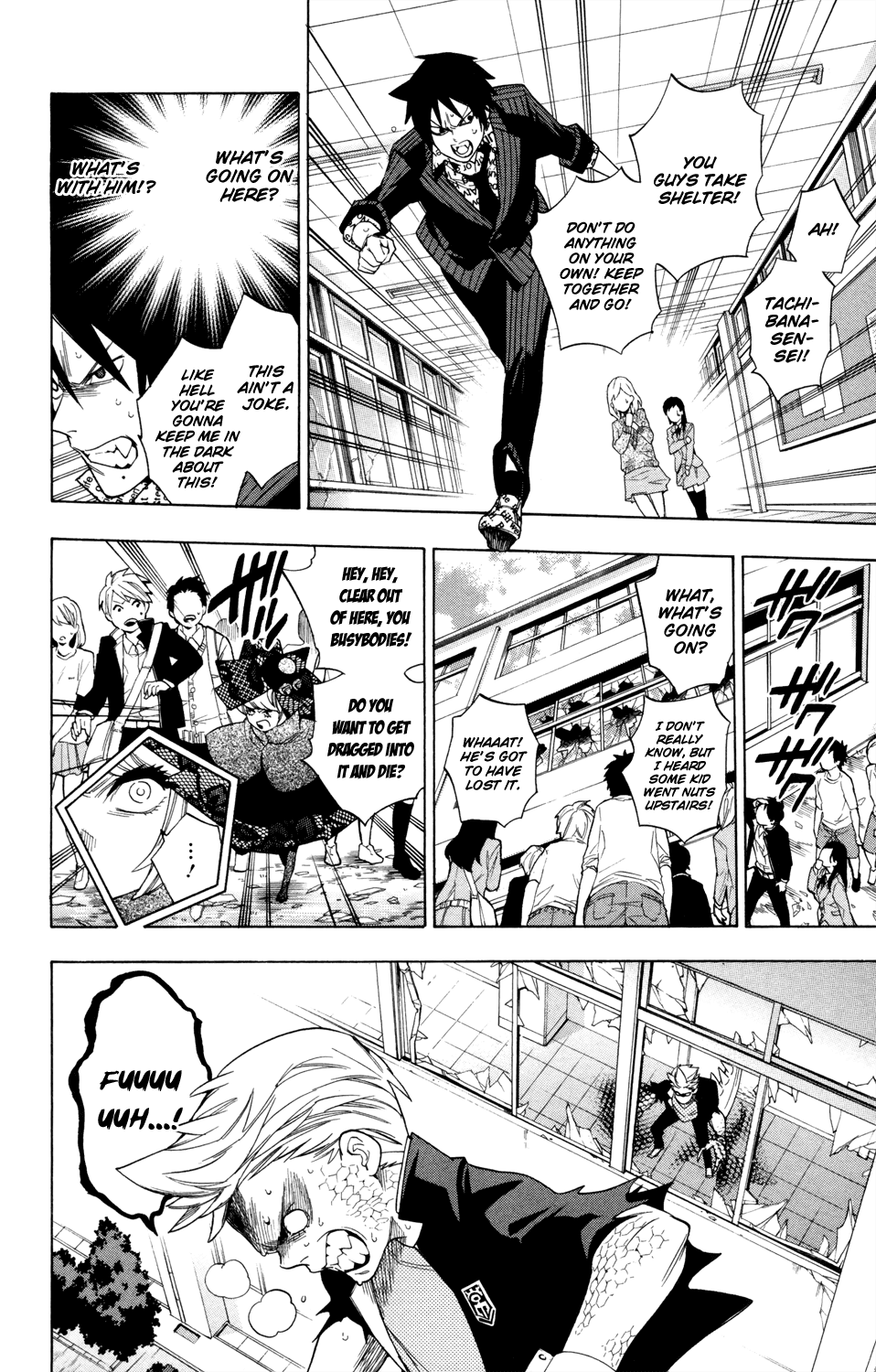 Hokenshitsu no Shinigami Chapter 63 page 12 - Chapter 63: The Demon Of The Counseling Room: Part Two